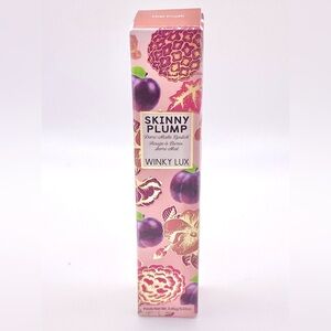 WINKY LUX Skinny Plump Demi-Matte Lipstick in ‘First Crush’ (Deep‎ Mauve) .03oz.